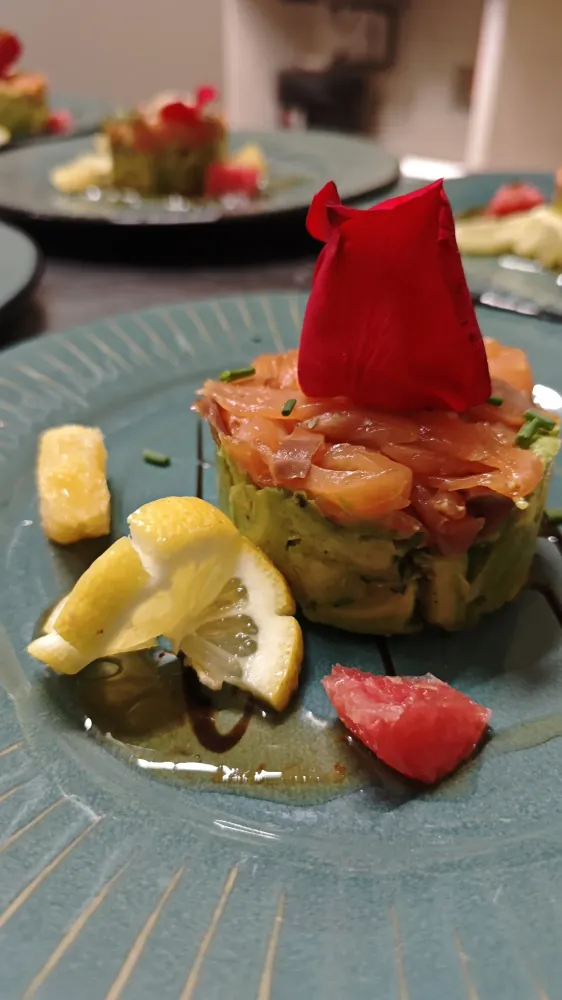 tartare de saumon avocat